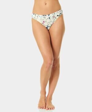 CeCe Women's Side Rouching Hipster Bottoms White Size M 2501